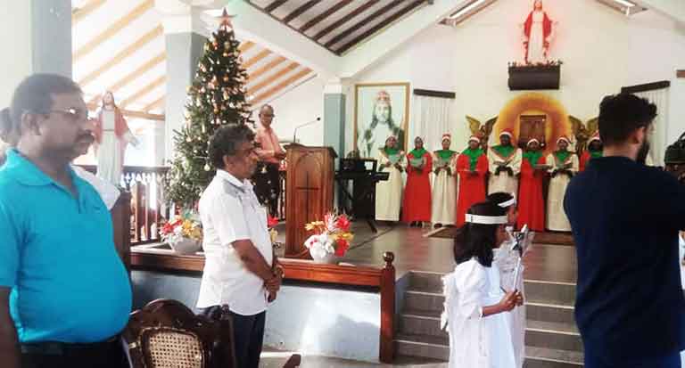 The Annual Christmas Celebration held at Samidun’s National Shrine in Weligama Suvasahaka