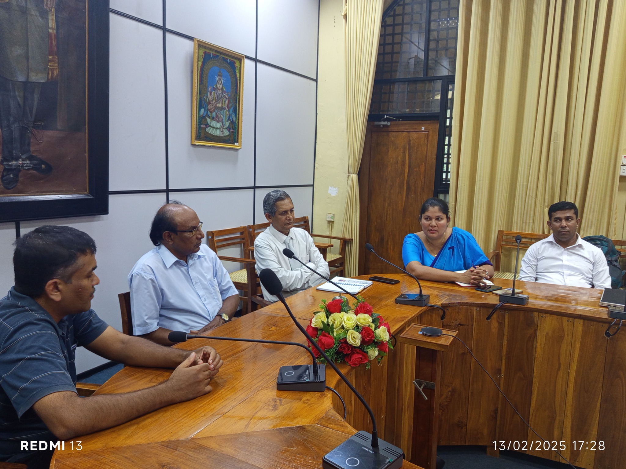 Meeting between the Peace and Reconciliation Center of the University of Jaffna and the Office for National Unity and Reconciliation