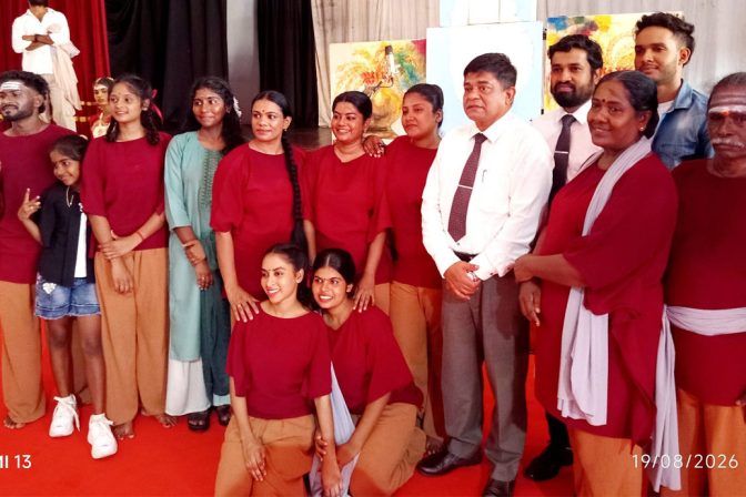 සංහිඳියාවේ කලා මංගල්‍යය කන්තලේ නගර සභා ශාලාවේදී: “යකාවැවට නන්දිකඩාල්” සහ “සංහිඳියාවේ තෙවැනි ඇස” ප්‍රේක්ෂකයන්ගේ ඉහළ ඇගයීමට.
