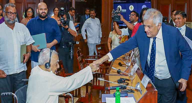 President Engages in Dialogue with Tamil MPs from the North, East