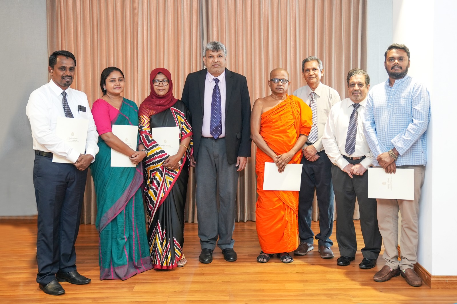 The appointment letters for the newly appointed members of the Board of Control of the Office for National Unity and Reconciliation