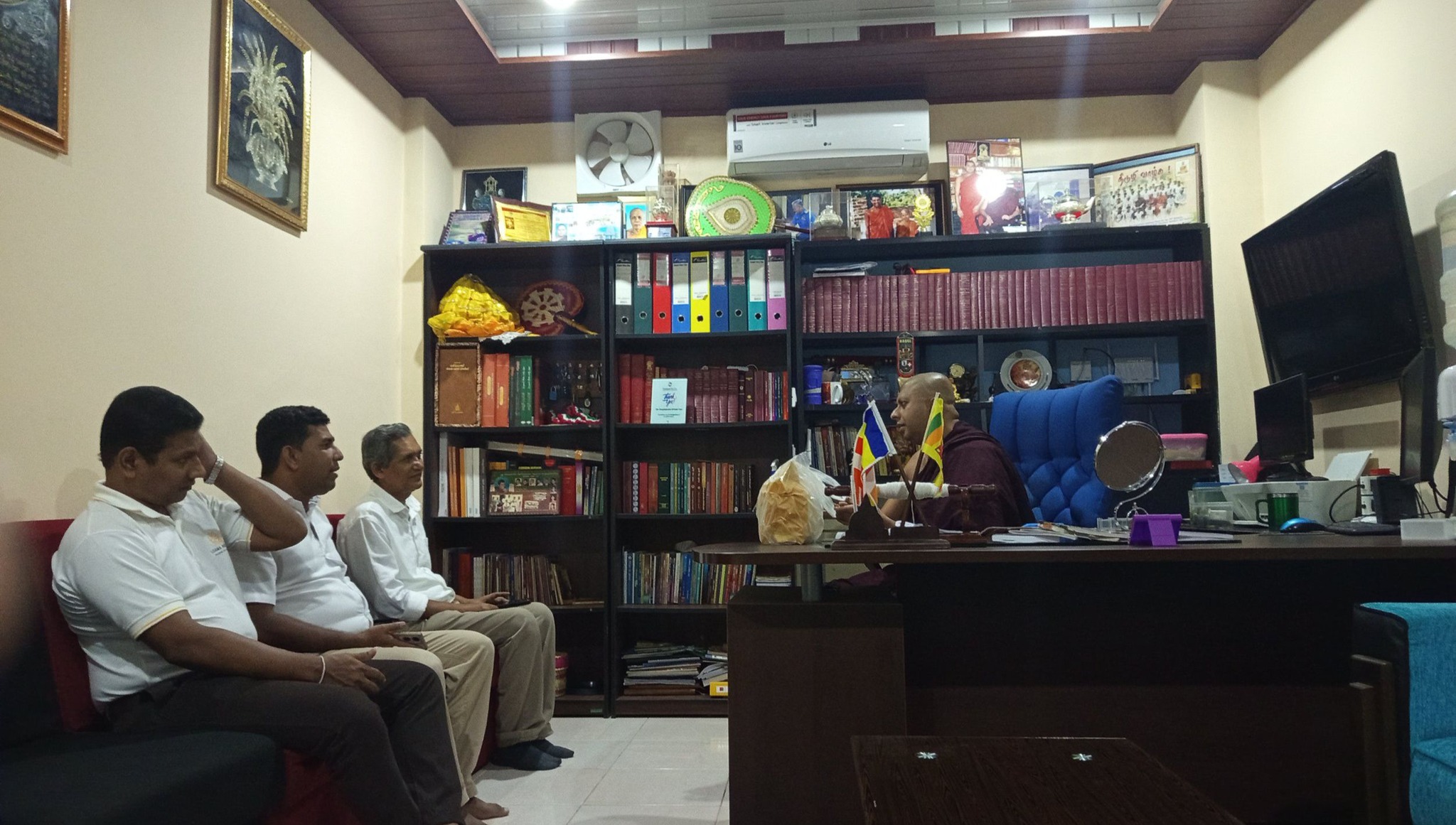 Resolving the crisis centered around the Tissa Temple